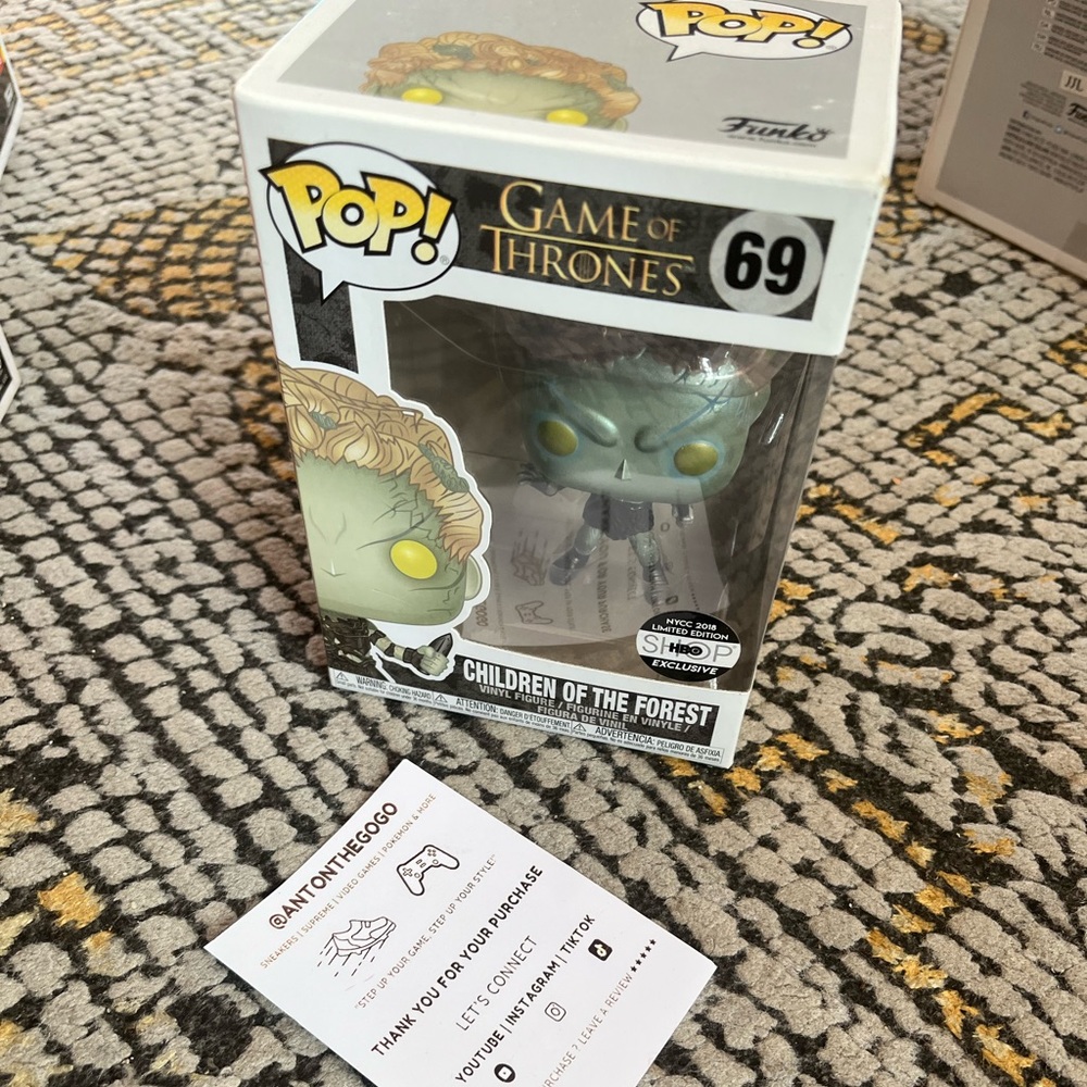HBO NYCC Exclusive Children of the Forest Metallic Funko POP
